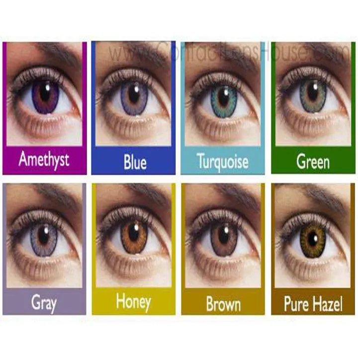 FreshLook Power contact lens Pure Hazel