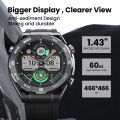 HAYLOU Watch R8 Smartwatch 1.43'' AMOLED Display Smart Watch Bluetooth Phone Call Mulitary-grade Toughness Smart Watches for Men.