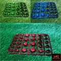 Motorcycle Nut Bolt Cap Cover Decoration For Bike Ornamental 30Pcs-Set  Red/Green/Silver/Blue/Golden - Screw Driver Set. 