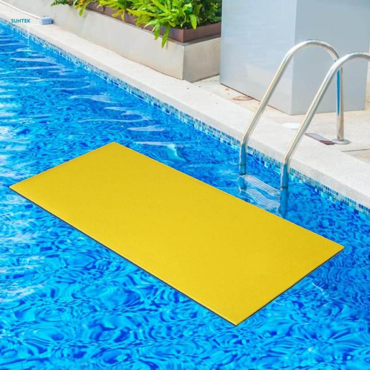 Floating Pad Lake Durable Floating Mat for Parties Vacation Water Activities 270cmx90cmx2cm