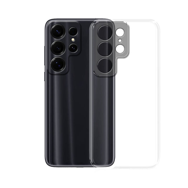 Tokifu%20For%20Samsung%20Galaxy%20S25%20S25+%20S25%20Ultra%20Back%20Cover%20Soft%20Casing%20Transparent%20TPU%20Simple%20Case%20Covers%20-%20Image%209