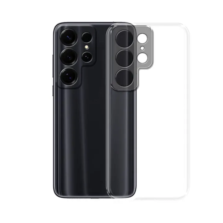 Tokifu%20For%20Samsung%20Galaxy%20S25%20S25+%20S25%20Ultra%20Back%20Cover%20Soft%20Casing%20Transparent%20TPU%20Simple%20Case%20Covers%20-%20Image%209