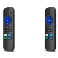 2X Universal TV Remote for Roku TV,Replacement for TCL Roku/Hisense Roku/Sharp Roku TV,TV Remote with Netflix/Hulu.