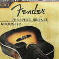 Fender Acoustic Guitar Strings phosphor bronze.