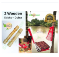 wooden Dulna Adult Rope bed Hanging Dulna.