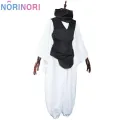 Anime Choso Cosplay Costume Kaisen Top+Vest+Pants black Brown Uniform Outfit For Women Men Brother Halloween Party. 