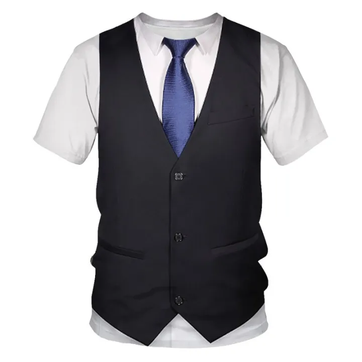 3D%20T%20shirt%20Funny%20Fake%20Suit%20Tuxedo%20Bow%20Tie%203D%20Printed%20T%20shirts%20Men%20Summer%20Fashion%20Short%20Sleeve%20Streetwear%20Fake%20Suit%20Vest%20Tshirt%20-%20Image%203