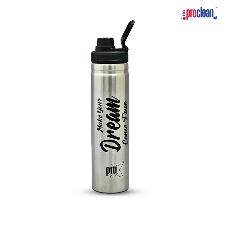 ProX Stainless Steel Vacuum Insulated Sports (1000ml) Single Layer Non Thermal Water Bottle – WB-2623