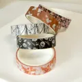 RHS Online 5 Rolls Spring Flower Romantic Series Washi Tape Masking Tapes Decorative Sticky Tape for Journaling Diary DIY Crafts Scrapbook.