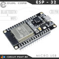 NodeMcu ESP32 Wroom CP2102 DEVELOPMENT BOARD 32BIT, 240MHZ Wireless WIFI + BLUETOOTH Module for IOT, Robotics or Electronics Project. Alternative of Arduino..