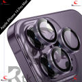 Camera Lens For Apple iPhone 14 Pro Max / Metal Anti Scratch Camera Lens Screen Protector.