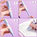 1 Set Cute Soft Retractable Press Erasers Pencil Rubber for Kids Eraser Pen School Stationery Supplies.