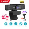 HXSJ S5 HD 1080P Webcam for PC Computer Camera with Mic for Online Teaching Vlogging Live Broadcast Video Calling Conference Work.