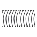 20PCS 4 Pin PWM Fan Extension Power Cable Connector Case.
