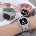 New LED Digital Watch Electronic Watch Button Square Silicone Touch Screen LED Electronic Watches Sports Fashion Wrist Watch. 