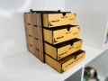 "Wooden Medicine Storage Box – First Aid Organizer Case for Home & Office".