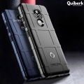Quiberk for Motorola Moto E7 Plus Shockproof Armor Case Full Protection Soft Phone Back Cover.