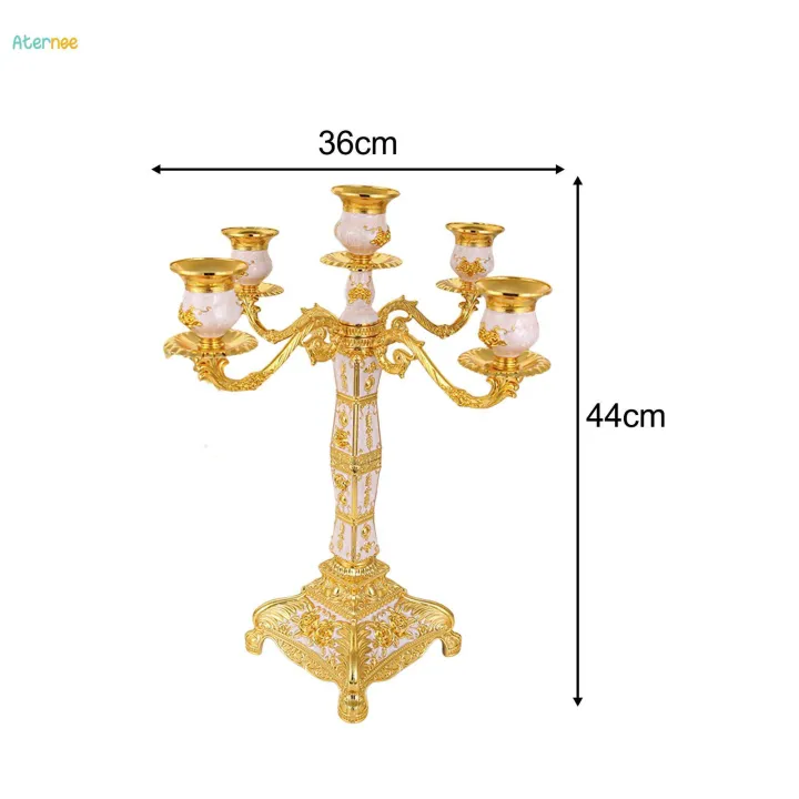 Candle%20Holder%20Candle%20Stand%20Candlestick%20Candleholder%20Vintage%20Style%20Ornament%20Candelabrum%20Metal%20Candelabra%20for%20Table%20Centerpieces%20Party%20Holiday%20-%20Image%206