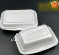 Polystyrene Small Foam Lunch Box- 25pcs (SMALL). 