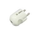 POKA 2 Pin Round Plug Heavy Duty 2Pin Adapter Power Cord Connector. 