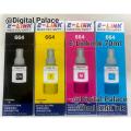 E-LINK Refill Ink 70ml Black Cyan Magenta Yellow 1set 1no.China.. 