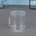Acrylic Candy Box Transparent Plastic Round Cake Dessert Box Storage Containers Dounp. 