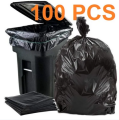 BLACK (30" X20") 100PCS Trash Bag / Poly Bag / Garbage Bag / Moyla Felar Bag / Polibag.