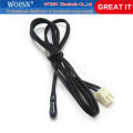 5pcs Air conditioner temperature sensor air conditioner temperature probe copper head 10K.