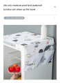 Dustproof Fridge Cover - Multifunctional Waterproof Refrigerator Cover/ Dustproof Fridge Cover With Storage Bag Home Tool - Waterproof Refrigerator Dust Cover. 
