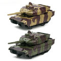 Mini Tank Simulation Model Children Toy Military Truck Mini Vehicle Set Desktop Decor Birthday Gift (Random Color).