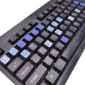 Colorful Universal Keyboard Stickers, Computer Keyboard Replacement Decals Keyboard Letter Stickers Non-falling Leave No Trace. 