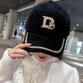 DYLAOPAN2021 Letter D Baseball Cap Women rhinestone trend cotton bling Cap snapback hip hop cap UV protection Hat Women's Cap. 