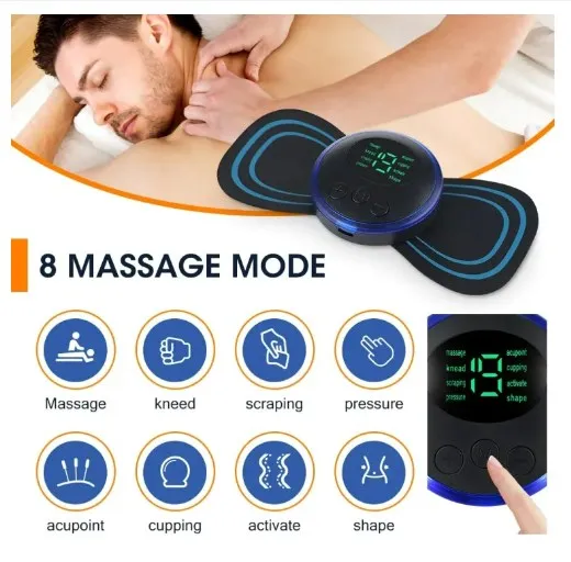Electric%20Physical%20Therapy%20Tens%20Unit%20EMS%20Cervical%20Soothing%20Pain%20Body%20Patch%20Portable%20-%20Image%207