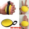 1PC Elasticity Sponge Yellow Hand Squeeze Ball Finger Strengthener Health Exercise for Arthritis Carpal Tunnel Massage Ball. 