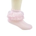 3Pairs Cotton Eyelet Flower Socks Toddler Baby Child Girls Ruffle Lace Ankle Cotton Dress Socks Princess Summer.