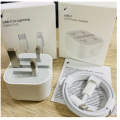 For 20W USB C Power Adapter FOR iphone 14/13/12/11/X with type c to lightg cable Three pin.