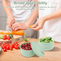 2 Pack Pizza Ball Box Versatile Pizza Dough Proofing Box Heat Silicone Dough Box Pizza Dough Box Soft Fermentation Box B.