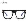 Retro Square Reading Glasses For Men Anti Blue Light Fashion Oversized Flat Top Prescription Glasses Frame For Man Classic. 