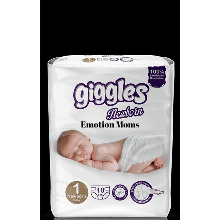 Giggles Baby Diaper Newborn Size Belt (2-5 kg )10 pcs(Turkey)