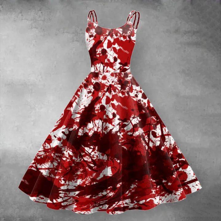 Tie-Dye%20Blood%20Halloween%20Print%20Women%20For%20Costume%20Vampire%20Bloody%20Ghost%20Dress%20Masquerade%20Cosplay%20Horror%20Bride%20Sleeveless%20Vestidos%20-%20Image%203