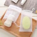 【The Edge of Beauty】New 1/5/10pc Bathroom oap Foaming Net hower Cleaning Bag Hangable Bubble Meh Wah Pouch Face Body kin Clean. 