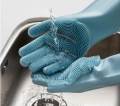 Silicone Kitchen Dish Washing Hand Gloves.