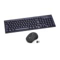 APOINT TECH Wireless Keyboard and Mouse Combo RFCOMBO03 - A.Tech Black for Desktop PC or Laptop. 