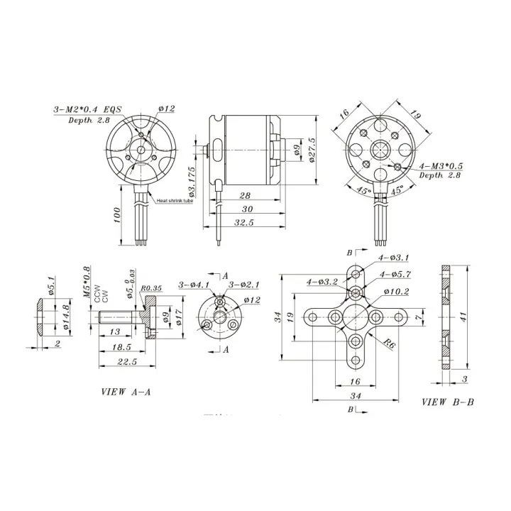 SUNNYSKY%20X2212%20980KV%20II%2024S%20Brushless%20Motor%20for%20RC%20Airplane%20Fixedwing%20Aircraft%20-%20Image%206