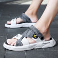 Big Size 45 46 Large Summer Men's Casual Sandals Wear Beach Leather Shoes Men Zapatilla Hombre Mens Slides Slipers. 