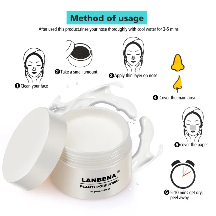 30g%20Blackhead%20Remover%20Cream%20Paper%20Plant%20Pore%20Strips%20Nose%20Acne%20Cleansing%20Black%20Dots%20Peel%20Off%20Mud%20Mask%20Treatments%20Skin%20Care%201-5pcs%20-%20Image%202