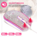Diamond Wired Gaming Mouse 1600 DPI Colorful Backlight Optical USB Computer Mouse Gamer Mice Women Girl Pink Mice for PC Laptop. 