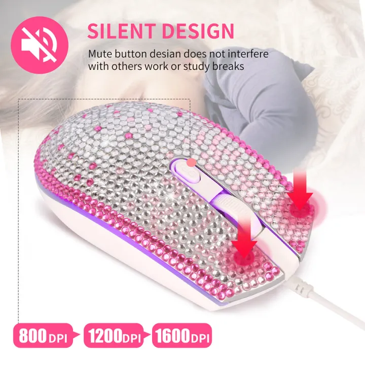 Diamond%20Wired%20Gaming%20Mouse%201600%20DPI%20Colorful%20Backlight%20Optical%20USB%20Computer%20Mouse%20Gamer%20Mice%20Women%20Girl%20Pink%20Mice%20for%20PC%20Laptop%20-%20Image%202