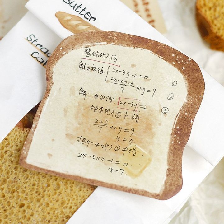 Public%20supplies%20Student%20family%20office%20n%20self-adhesive%20notepad%7Cn%20post-it%20notes%2030%20cute%20cartoon%20post-it%20notes%20toast-shaped%20markers%20flags%20%7C%20-%20Image%202