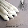 6 PCS Blending Stumps and Tortillions, Sketch Drawing Tools, Paper Art Blenders for Student Sketch Drawing. 